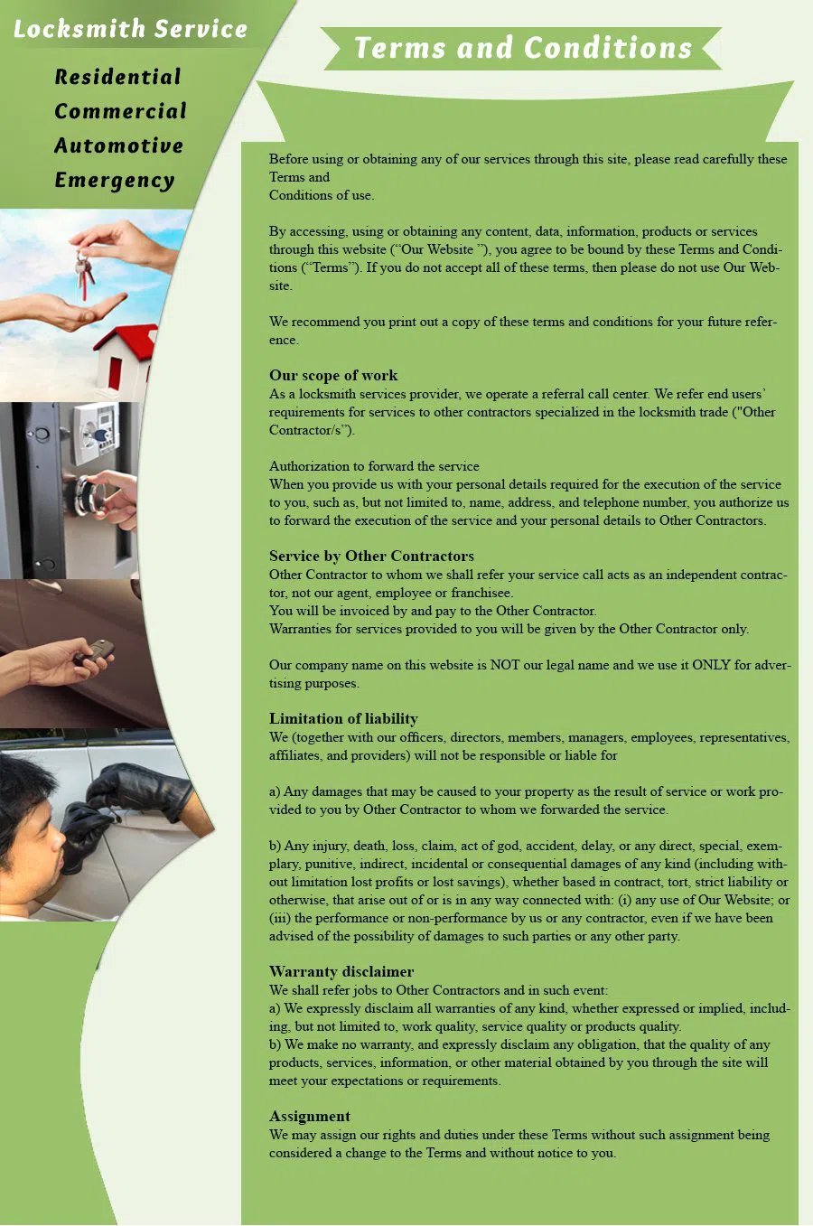 Brooklyn Expert Locksmith Brooklyn, NY 718-971-9697 - terms-and-condition-c-22